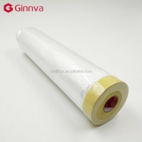 Ginnva Hot Sale High Quality Protective Spray Clear Plastic Masking Film