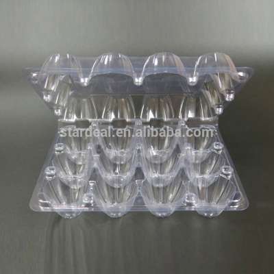 wholesale cheap price plastic egg trays blister clamshell packaging