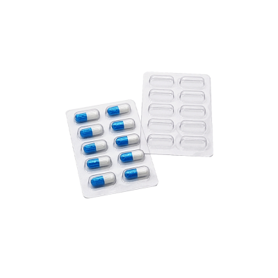 Medical Customized Plastic Capsules Pill Clear Blister Pack Card