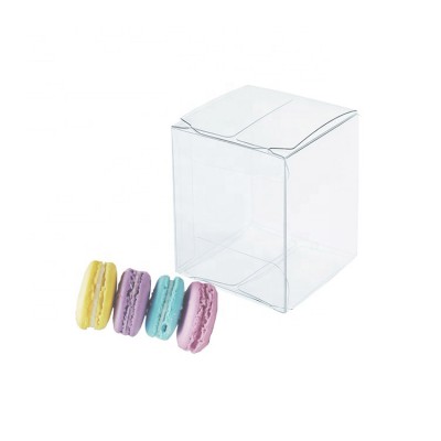 Gift Folding Clear PVC Transparent Plastic Packaging Boxes