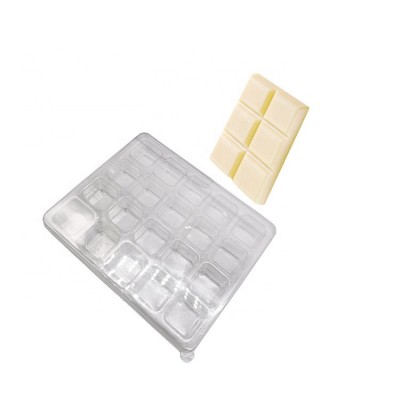 Disposable Chocolate Blister Packaging Tray With Clear Lid