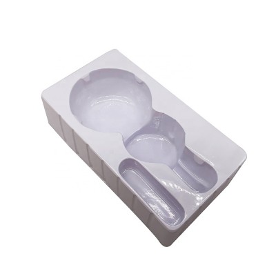 Custom White  PET PVC  Blister Packaging Insert Tray