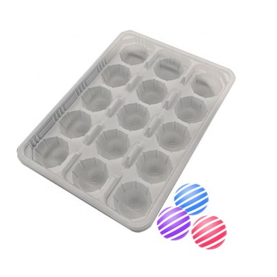 customized disposable clear plastic blister tray packaging