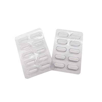 Custom Clear Plastic Blister Capsule Pill Packaging Tray